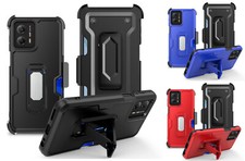 For Motorola Moto G Power 5G 2025 XT2515V CARD Holster Hybrid Case Phone Cover