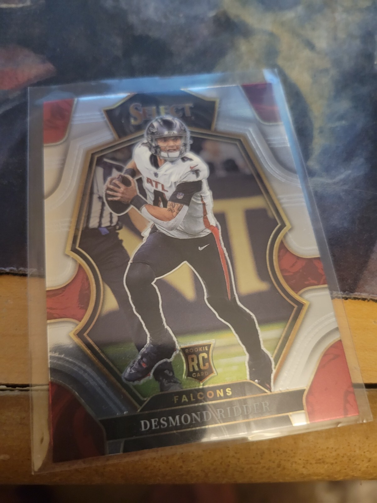 Desmond Ridder Select Premier Level 2022 Rookie (Card #104) Atlanta Falcons