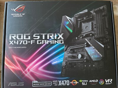 Asus Rog Strix X470-F Gaming Motherboard - ROG STRIX X470-F GAMING
