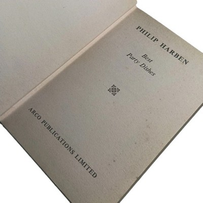 Best Party Dishes Philip Harben 1958 Hardback Book