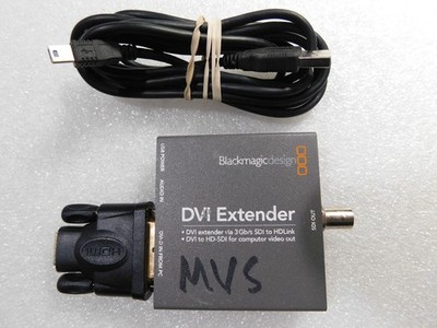 Blackmagic Design DVI EXTENDER HDLEXT-DVI 3G SDI USB W/HDMI ADAPTER