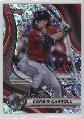 2024 Bowman's Best Mini-Diamond Refractor 246/299 Corbin Carroll #3 16wc