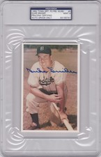 Duke Snider Brooklyn Dodgers 1982 TCMA PSA DNA Auto 9 HOF 8t AS 2t WS Champ