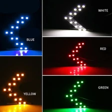 2pcs Car Side Rear View Mirror 14SMD LED Lamps Turn Signal Lights Accessories