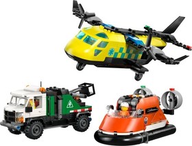 LEGO City  Airplane, Service Truck & Hovercraft Remix (990 Pieces) 60505 2026