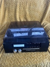 Ion CD Direct - CD/Vinyl Player with CD recorder - Black 
