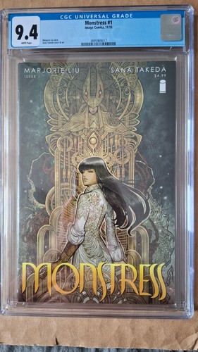 Monstress 1 2015 CGC 9.4 FREE SHIPPING