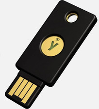 Yubico USB Passwort Manager Stick, YubiKey 5 NFC USB Schwarz/Gold