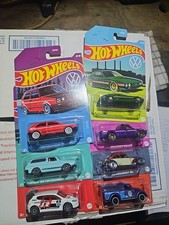 Hot Wheels 2022 VW Volkswagen 2-8 Almost Complete Set Walmart Exclusive GRT01