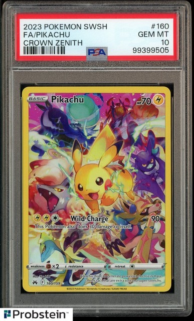 Pikachu #160 (Crown Zenith (2023))