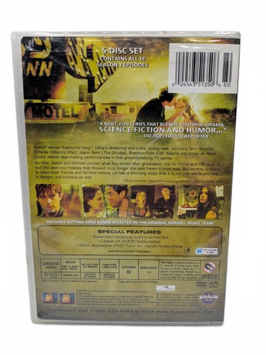 Roswell The Complete Series Seasons 1 2 3 DVD Set Sci-Fi TV Show 17 Discs NEW - Picture 5 of 5