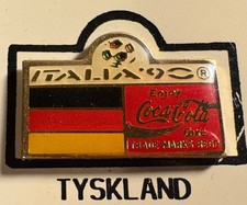 ITALY 1990  WORLD CUP SOCCER  - TEAM  GERMANY FLAG PIN