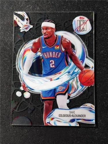 2025 Topps Signature Shai Gilgeous-Alexander Base (RAW)