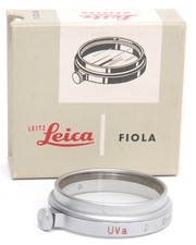 Leitz Leica 13055 Fiola UVa Filter A36 chrome original boxed clean glass