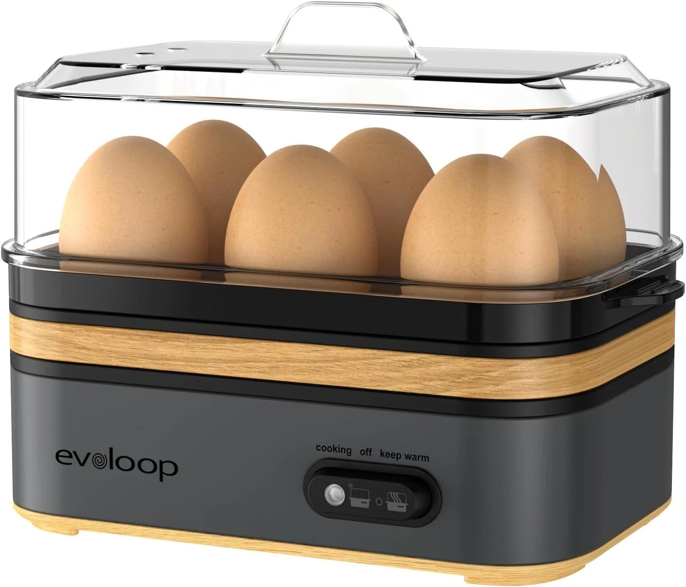 Rapid Egg Cooker Electric 6 Eggs Capacity, Soft, Medium, Hard Boiled, Poacher,
Opens in a new window