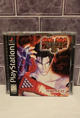 Sony PlayStation 1 Tekken 3 Complete Authentic CIB + Reg Card *Tested*