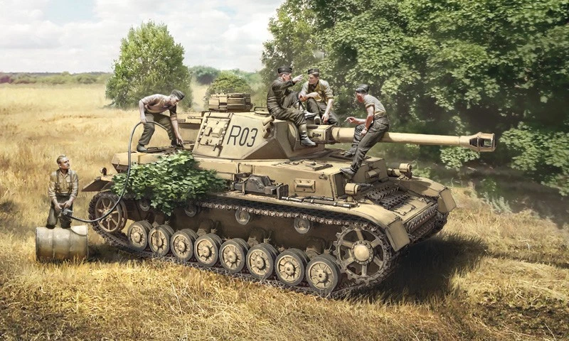 ✅ITALERI 6548 - Scala 1:35 Pz.Kpfw. IV Ausf.F1/F2/G EARLY WITH REST CREW - Immagine 2 di 4