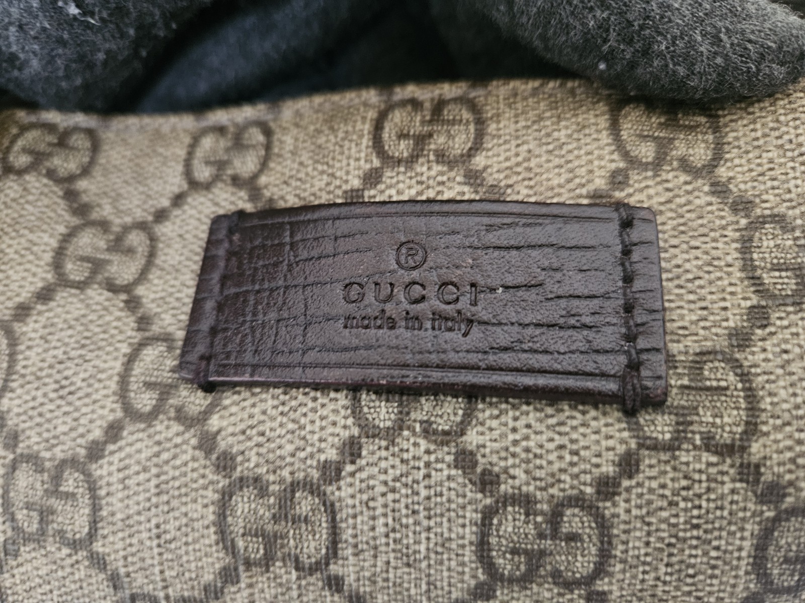 GUCCI GG Coated Canvas Handbag Tote Bag AUTHENTIC thumbnail 5