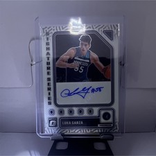 LUKA GARZA AUTO Panini 2023-24 Donruss Optic Signature Series Auto SS-GZA