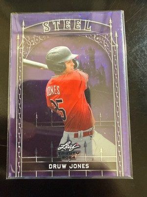 Leaf 2024 Trinity Mega Box Druw Jones Steel Insert #S-32 Arizona /49 MLB
