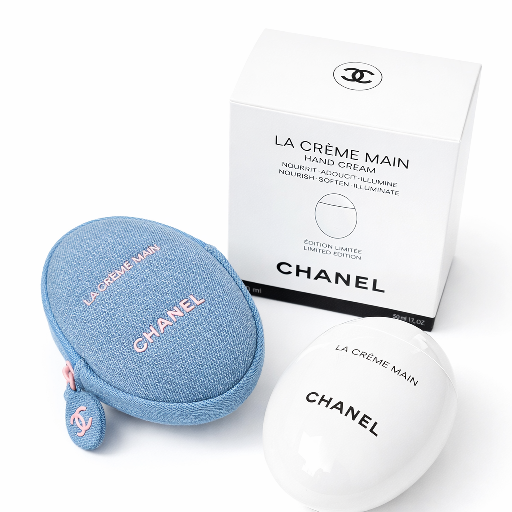 CHANEL LA CRÈME MAIN Hand Cream + Denim Pouch - 2026 DENIM