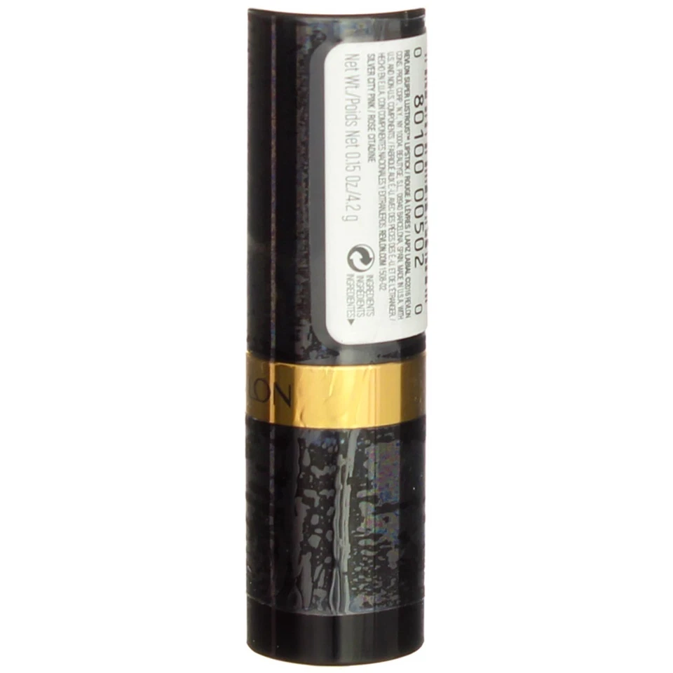 5 Pack Revlon Super Lustrous Lipstick Creme, Silver City Pink 405, 0.15 oz - Image 4 of 4