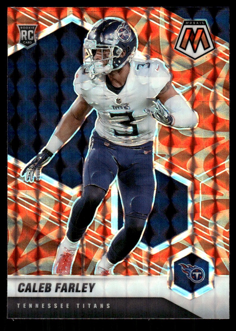Caleb Farley Panini Mosaic #345 Base