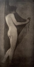 Nude with Black Shawl 1916 by Edward Weston 1886-1958