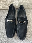 Saks Fifth Avenue Men’s Donatello Black Suede Shoes 12 M — photo 1