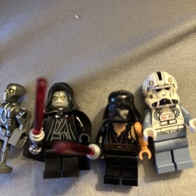 LEGO Star Wars: Emperor Palpatine's Shuttle (8096) Minifigures Lot Of 4 Anakin