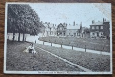 The Green and St. Martin?s, Marlborough Postcard by Eggleton & Co, Fancy Stores