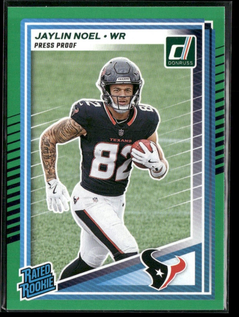 2025 Donruss Green Press Proof #324 Jaylin Noel