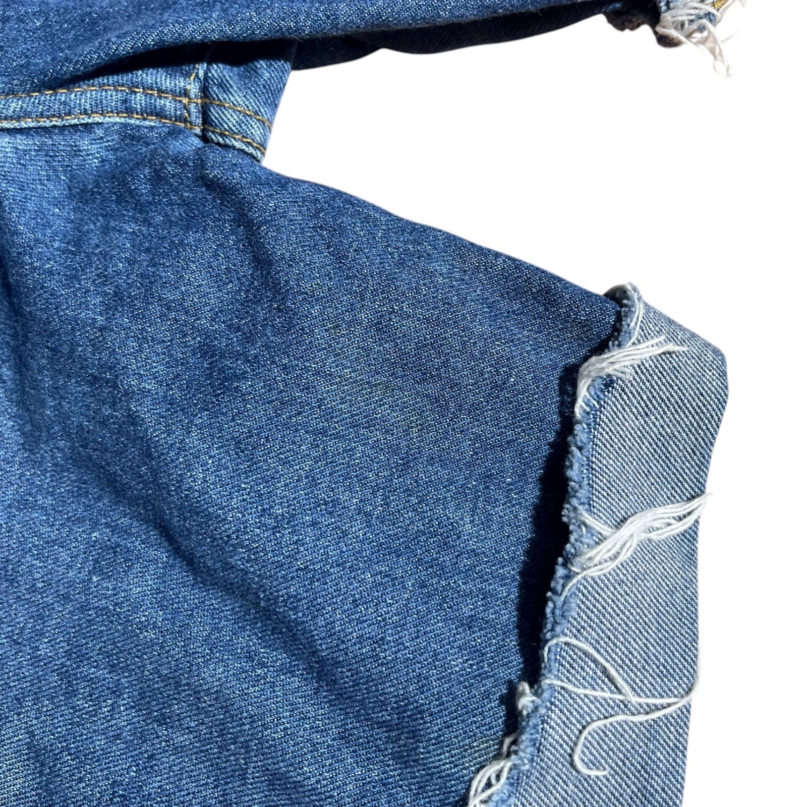 Tommy Hilfiger Freedom Jeans Cutoff Shorts Sz 8 Vintage Denim High Rise thumbnail 11