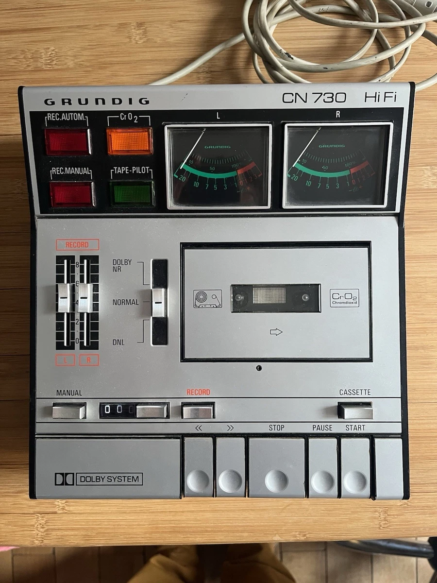 Lot deux magnétophone GRUNDIG CR100 d'occasion - Photo, audio & vidéo