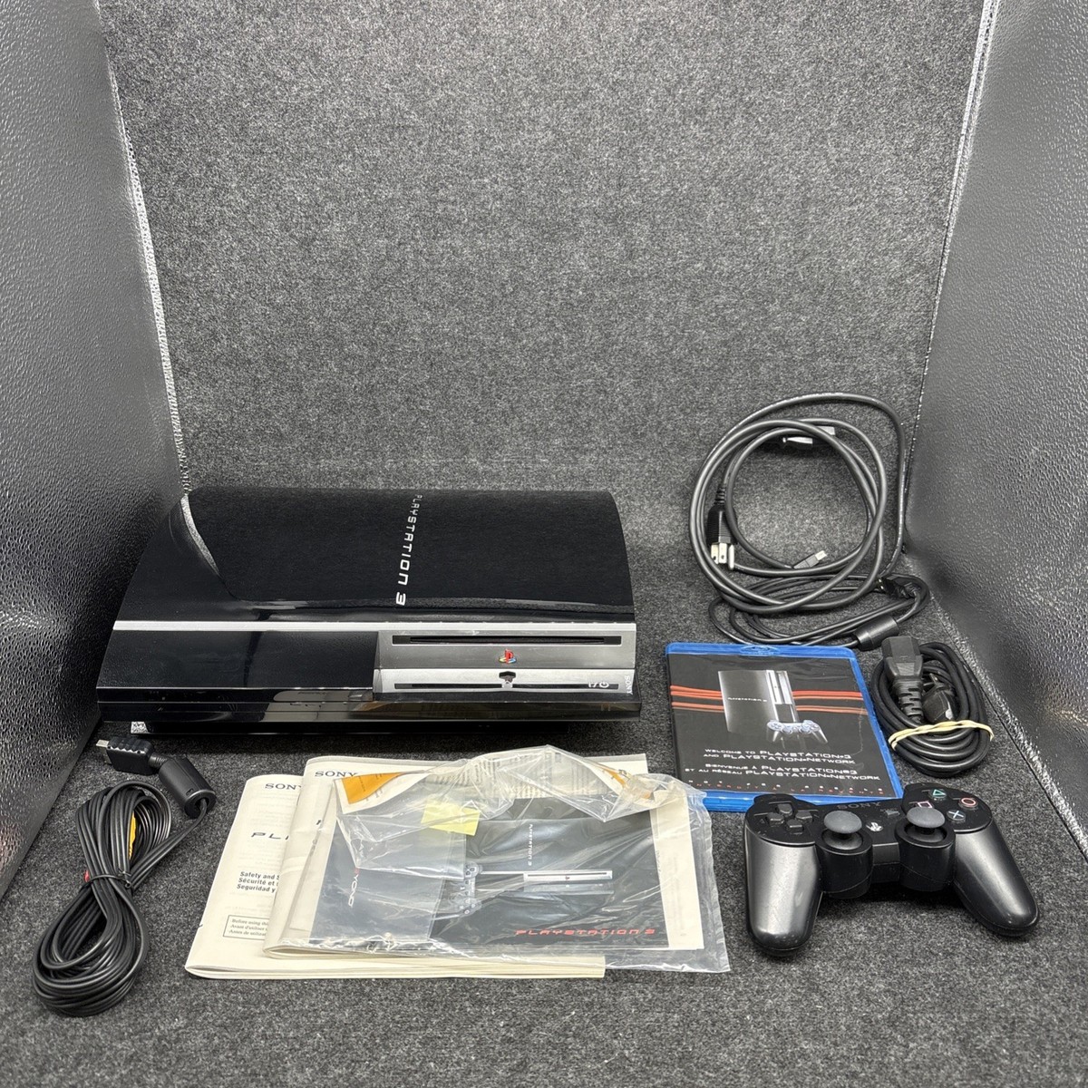 Sony PlayStation 3 Launch Edition 40GB Piano Black Console