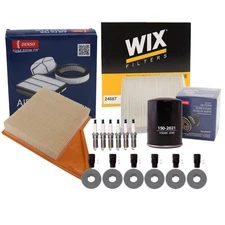 Denso Tune Up Kit NGK 6 Spark Plugs & Boots Kit for Mustang 3.7 V6 GAS Vin M 99M