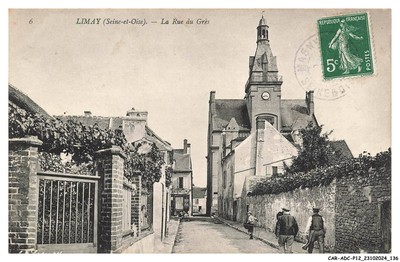 CAR-ADCP12-0726-78 - LIMAY - Seine-et-oise - La rue du grès