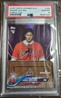 2018 Topps Opening Day Shohei Ohtani RC PURPLE FOIL SSP PSA 10 GEM MINT POP 41!!