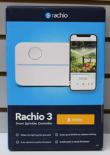 Rachio 3  8ZULW-C Smart Sprinkler Controller 8-Zone Wi‑Fi NEW - FREE SHIPPING