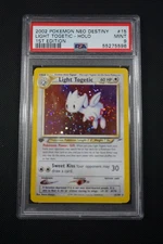 Pokemon Neo Destiny 1st Edition Light Togetic #15 - PSA 9, Swirl
