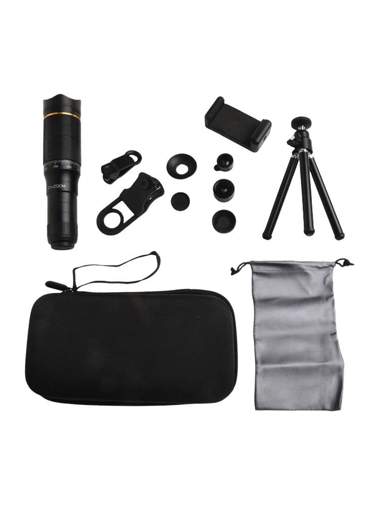 Sleek Design 32X Zoom Telephoto Lens Compatible with Most For Smartphones