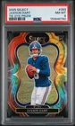 2025 PANINI SELECT TIE-DYE PRIZM #393 JAXSON DART ROOKIE RC 15/25 PSA 8