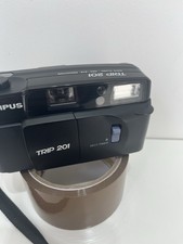 Vintage Olympus Trip 201 Point & Shoot 35mm Retro Film Camera 31mm Lens TESTED