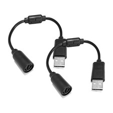 BlingKingdom 2 PCS Replacement Dongle USB Breakaway Cables, Wired 25 cm