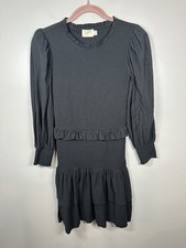 Nation LTD Abby Demure Black Party Dress Size XS Party Event