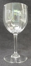 Baccarat Crystal Montaigne Optic Claret Wine Glass 5 3/4"  France 8 Ounces