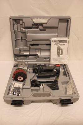 Rotozip Corded Rebel Model REB01 Set In Case With Some Attachments C1