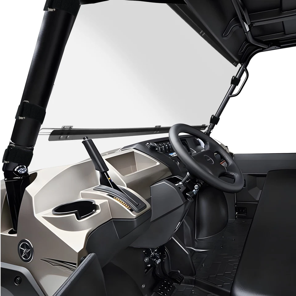 For Kawasaki Mule Pro FXT FX DX DXT 2016-2025 Scratch-proof Flip Down Windshield Foto 3 de 4