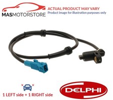 ABS WHEEL SPEED SENSOR PAIR FRONT DELPHI SS21641-12B1 2PCS I NEW OE REPLACEMENT