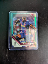 Alejandro Balde Rookie RC Topps UEFA Champions League FC Barcelona Soccer Card. rookie card picture